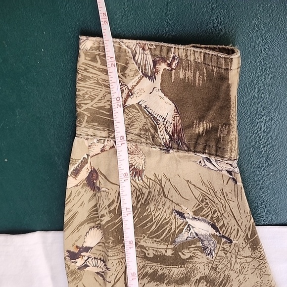 Woods & Water Outfitters Ducks Camouflage Long Slv Casual Button Down Sz M Shirt - Picture 12 of 12
